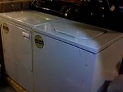 GE Heavy Duty Washer and Dryer